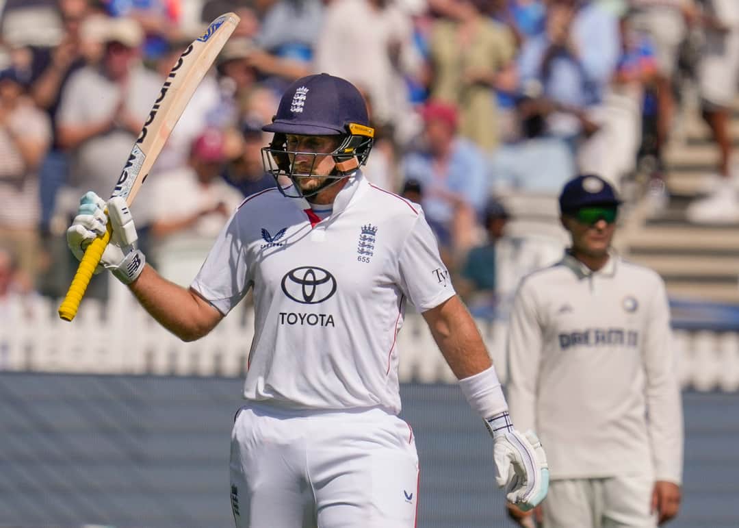 Joe Root scored his 11th Test ton against India