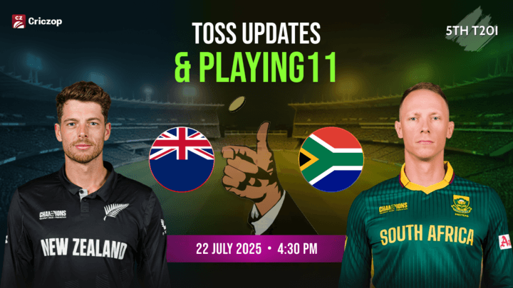 Zimbabwe T20I Tri-Series 2025 - NZ vs SA: Toss Update